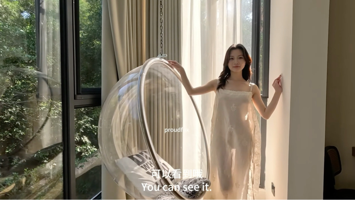 可爱的洋洋，今天给大家带来一款森系感觉连衣长裙