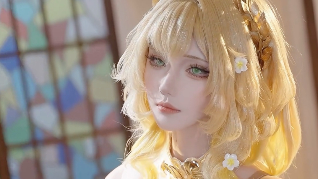 看，我们已连接在一起#崩坏星穹铁道 #阿格莱雅 #cos #再创世的凯歌 #daybyday