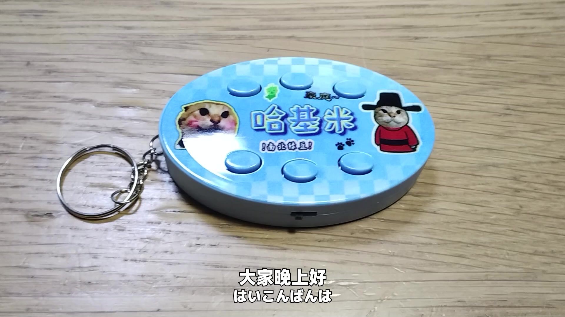 (中文字幕)哈基米钥匙扣，日本人在拼多多购买