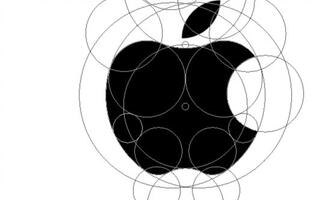 【ui设计】利用布尔运算去绘制乔布斯的苹果logo设计你掌握了吗?