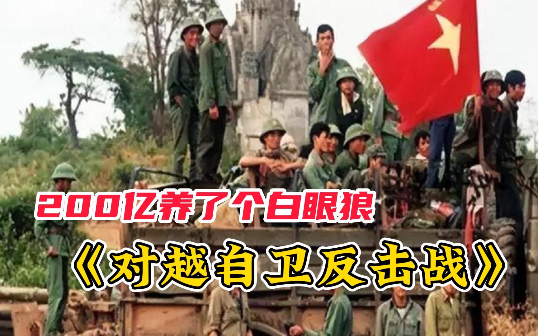中国如何一步步打服越南【对越自卫反击战】200亿养了个白眼狼，越南叫嚣中国不敢出兵！