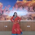 额济纳胡杨林旅游区小姐姐即兴跳蒙古舞《白马》