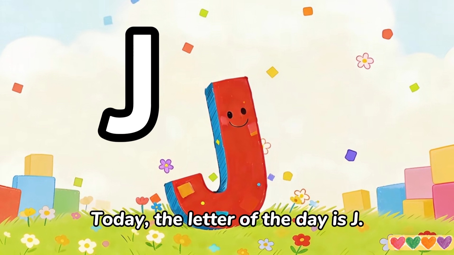The letter of the day - Jj