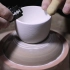 记录 | 景德镇陶瓷杯子制作工序之——给杯口上釉