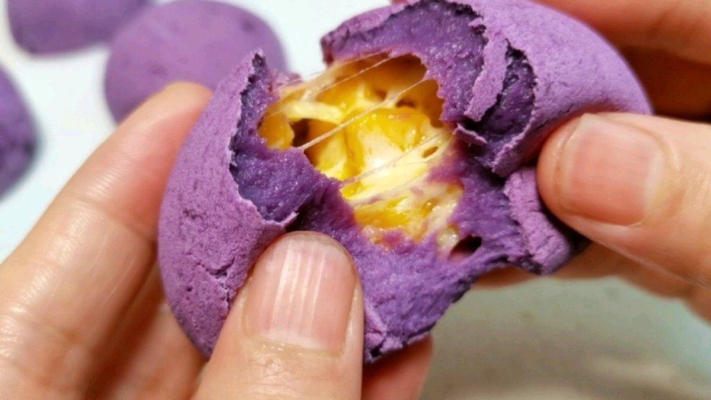 春天越吃越美的紫薯芒果芝士小点心，保护视力润肠胃，妥妥安排上