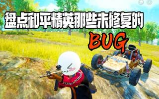 《和平精英》盘点和平精英那些未修复的BUG，一个比一个奇葩！(视频)