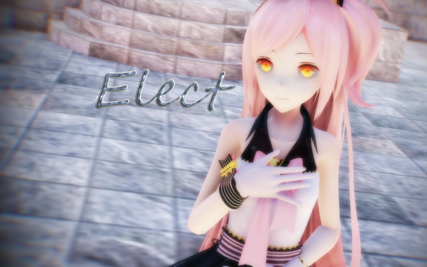 【mmd】来自幻晓伊的elect,美炸≥ω)