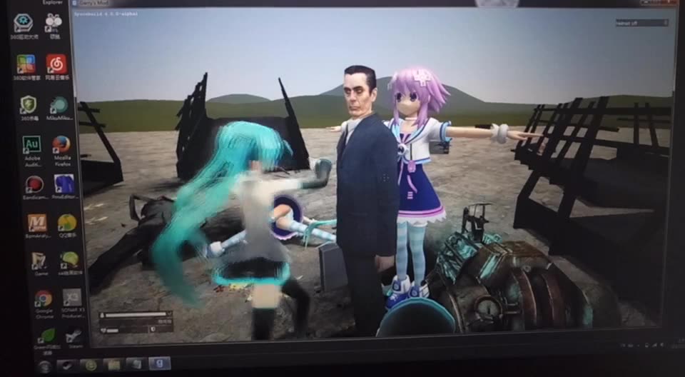 【gmod】初音:小拳拳捶♂你胸口,亦可赛艇♂!