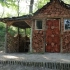 【助眠】用段木搭建树皮瓦的壁炉小木屋，已经想象夏天在旁边小凉亭喝冰镇啤酒吃西瓜的场景了