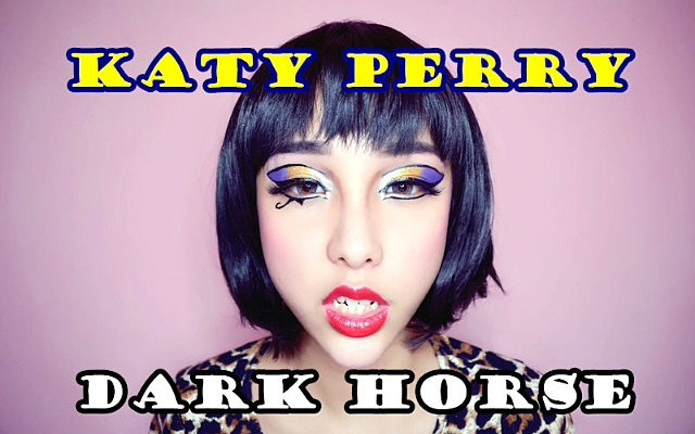 yaki wong—katy perry dark horse仿妆 水果姐仿妆