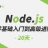 【叩丁狼教育】Node.js零基础入门到高级进阶-20天