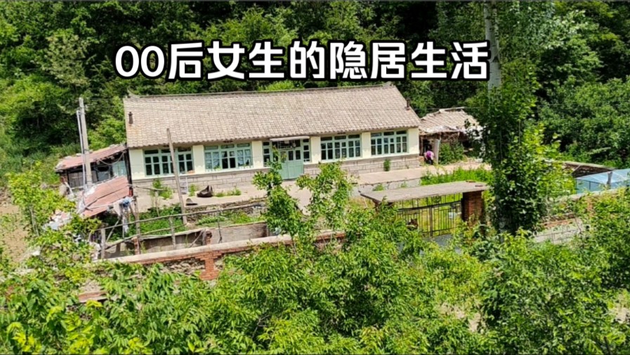 00后女生挑战，自己动手装修山里毛皮小屋2