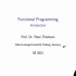 Functional Programming (Summer 2019)