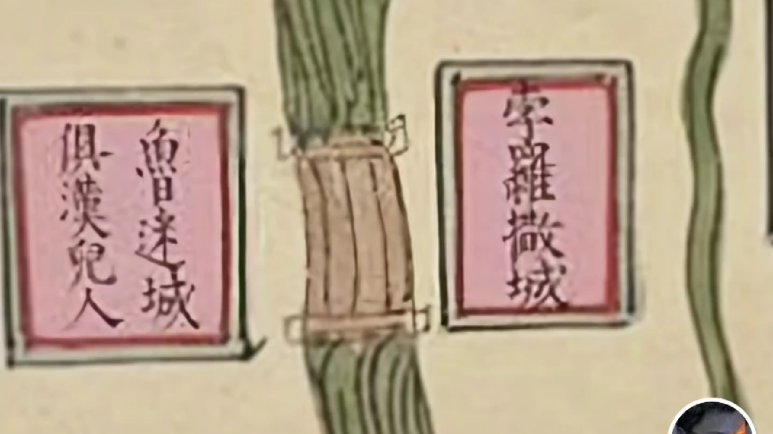 《西域土地人物图》-西域不在新疆的又一铁证