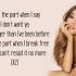 Ariana Grande - Break Free (Lyrics)  ft. Zedd-歌词版