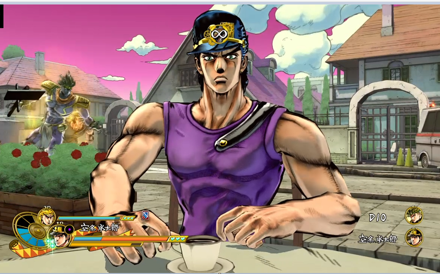 jojo天堂之眼承太郎diovs承太郎迪奥