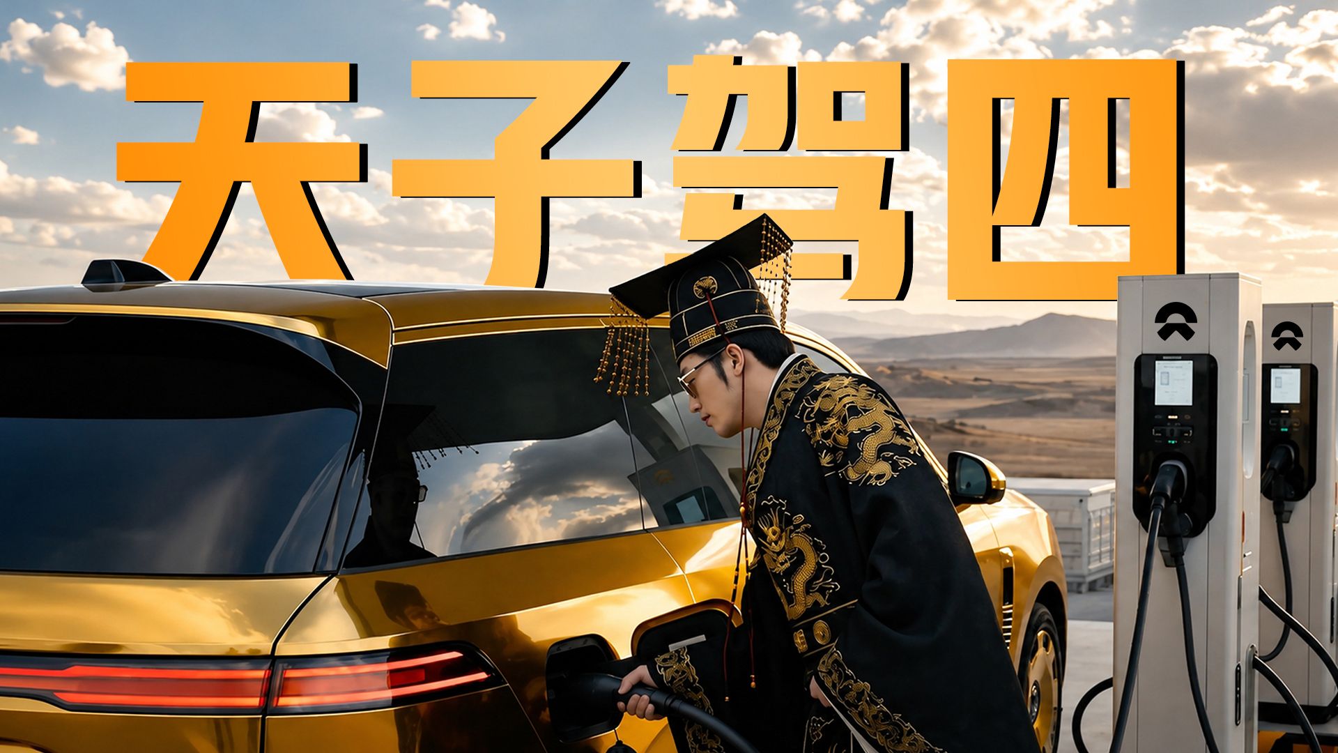 蔚来ES9，天子驾四