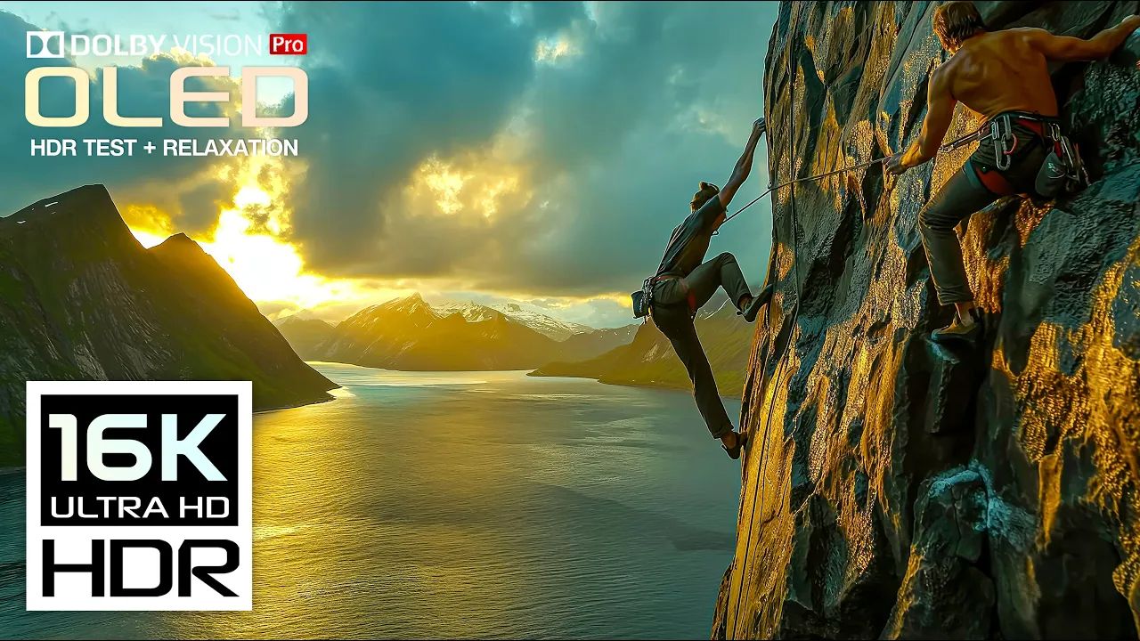 最佳自然 4K HDR 240FPS ｜ OLED HDR 测试 Dolby Vision ｜ 8K 视频 ULTRA HD (8K⧸4K 电视)