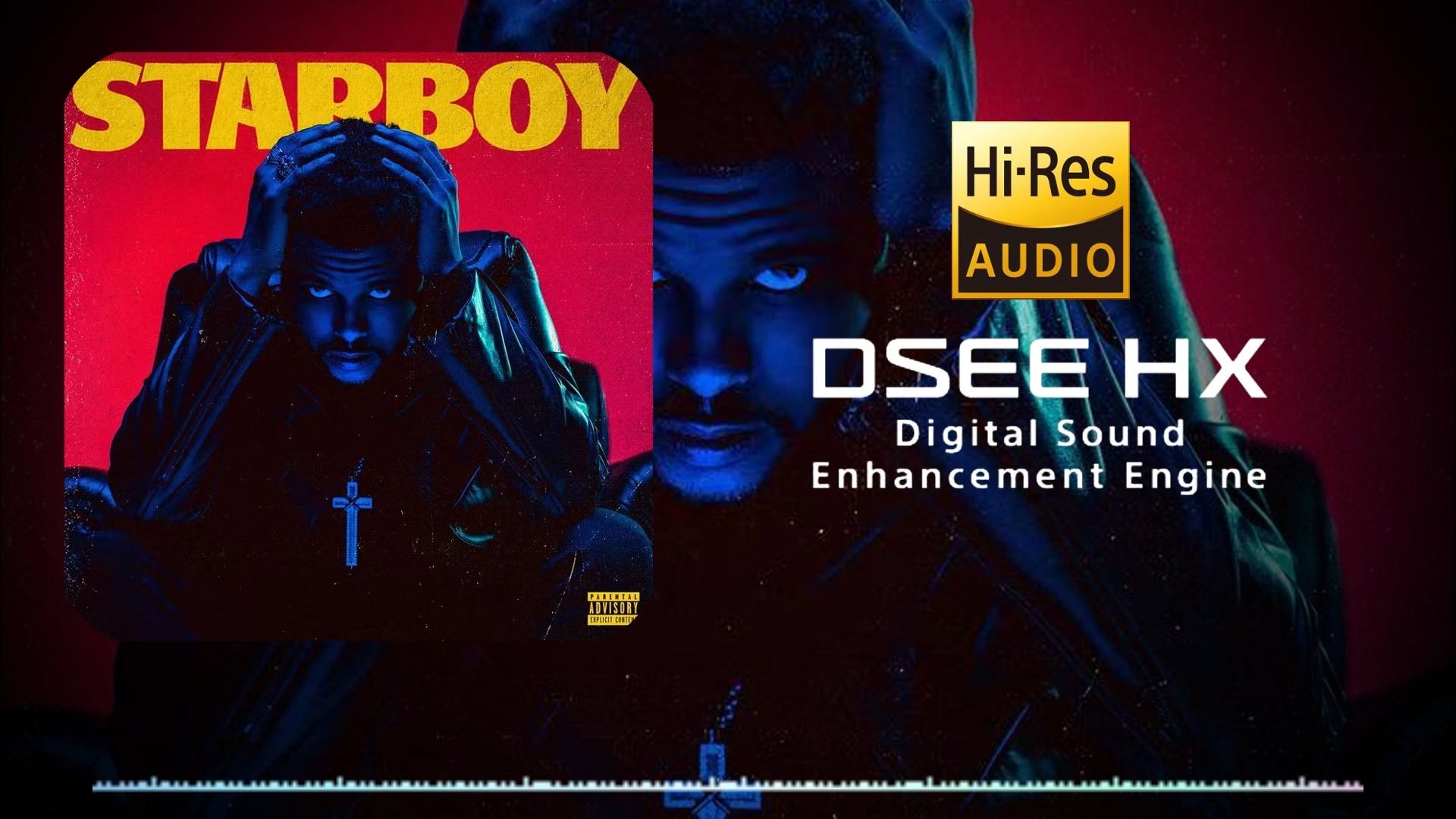 【至臻母带 神级音质】我们正在威肯创造的R&B潮流中！The Weeknd-专辑《Starboy》索尼DSEE 96000Hz 极致纯享版 耳机食用