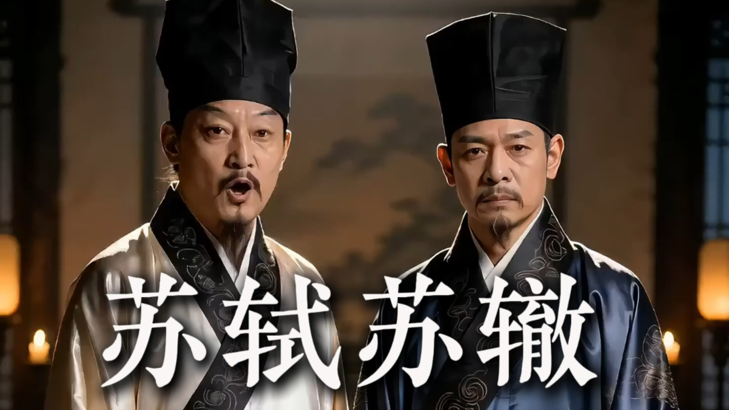 苏轼苏辙 显眼包兄弟
