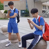我的高中体育生同学，有腹肌的大帅哥
