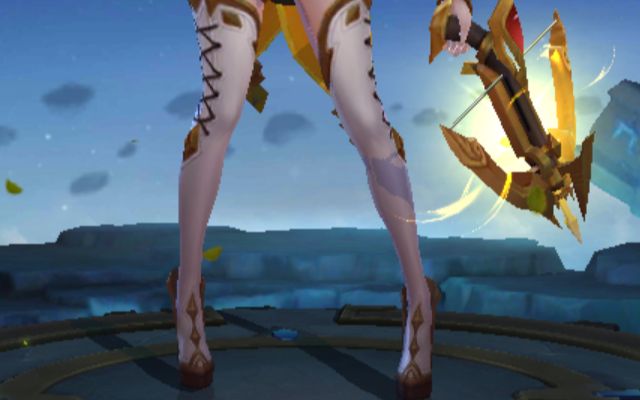 王者荣耀【灵空桑】体验服s7赛季虞姬大长腿皮肤体验