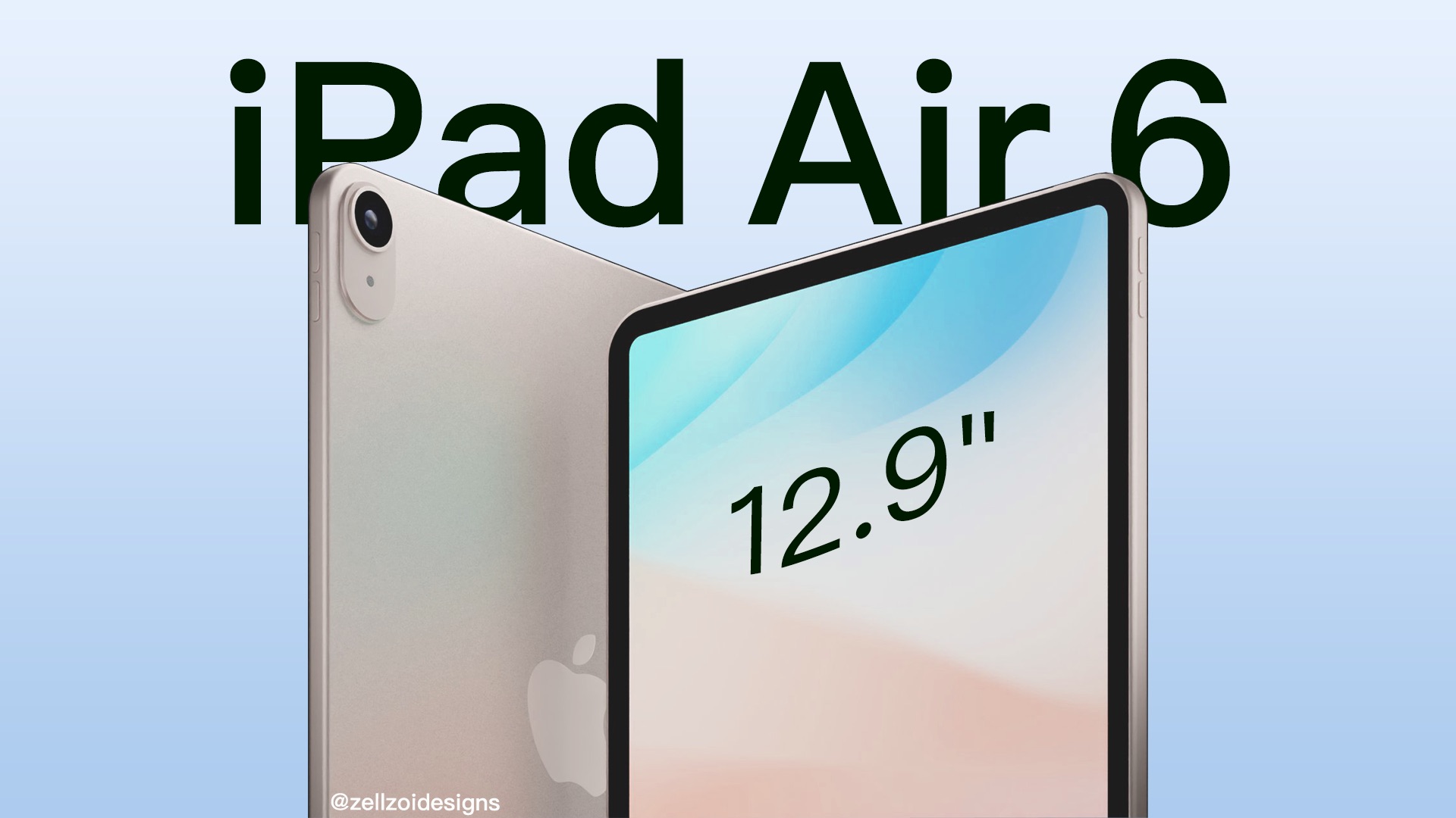 iPad Air 6 将采用圆角边框，设计看齐iPhone 15 ！