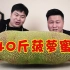 58网购四十斤重的超大菠萝蜜，把它做成烤菠萝蜜，味道会好吃吗？