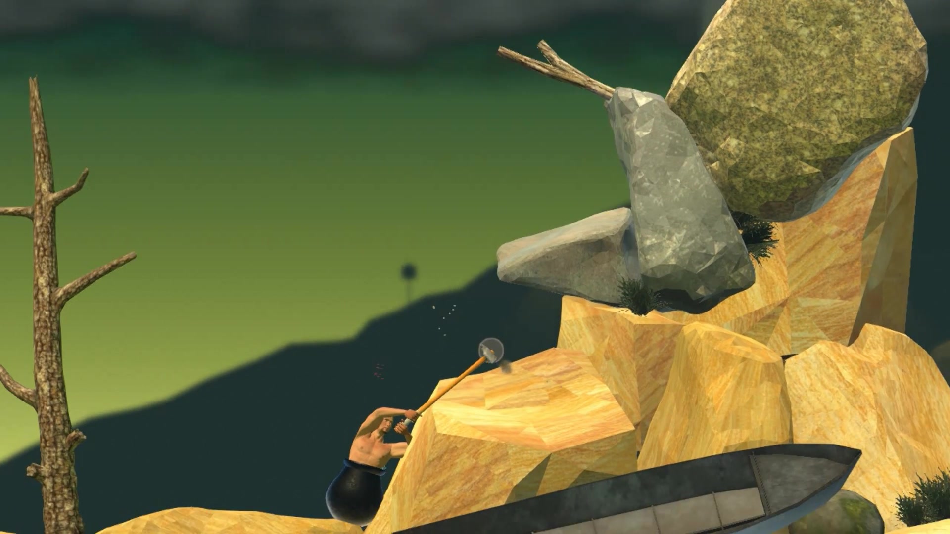 这游戏能让你体会到人生的大起大落|getting over it