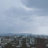 【视频素材】阴雨天俯拍的城市