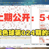 【每期公开20码围红】双色球第25024期的推荐与分析：上期公开再次围中5红