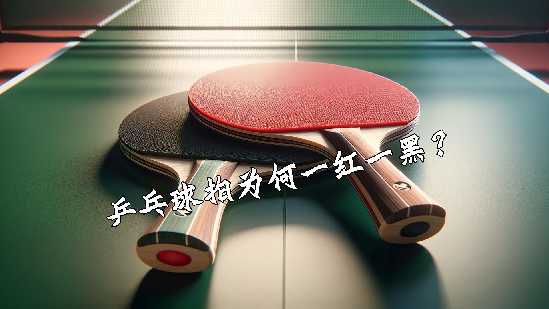 乒乓球拍为何一红一黑？蔡振华创转胶皮战术，致国际乒联修改规则