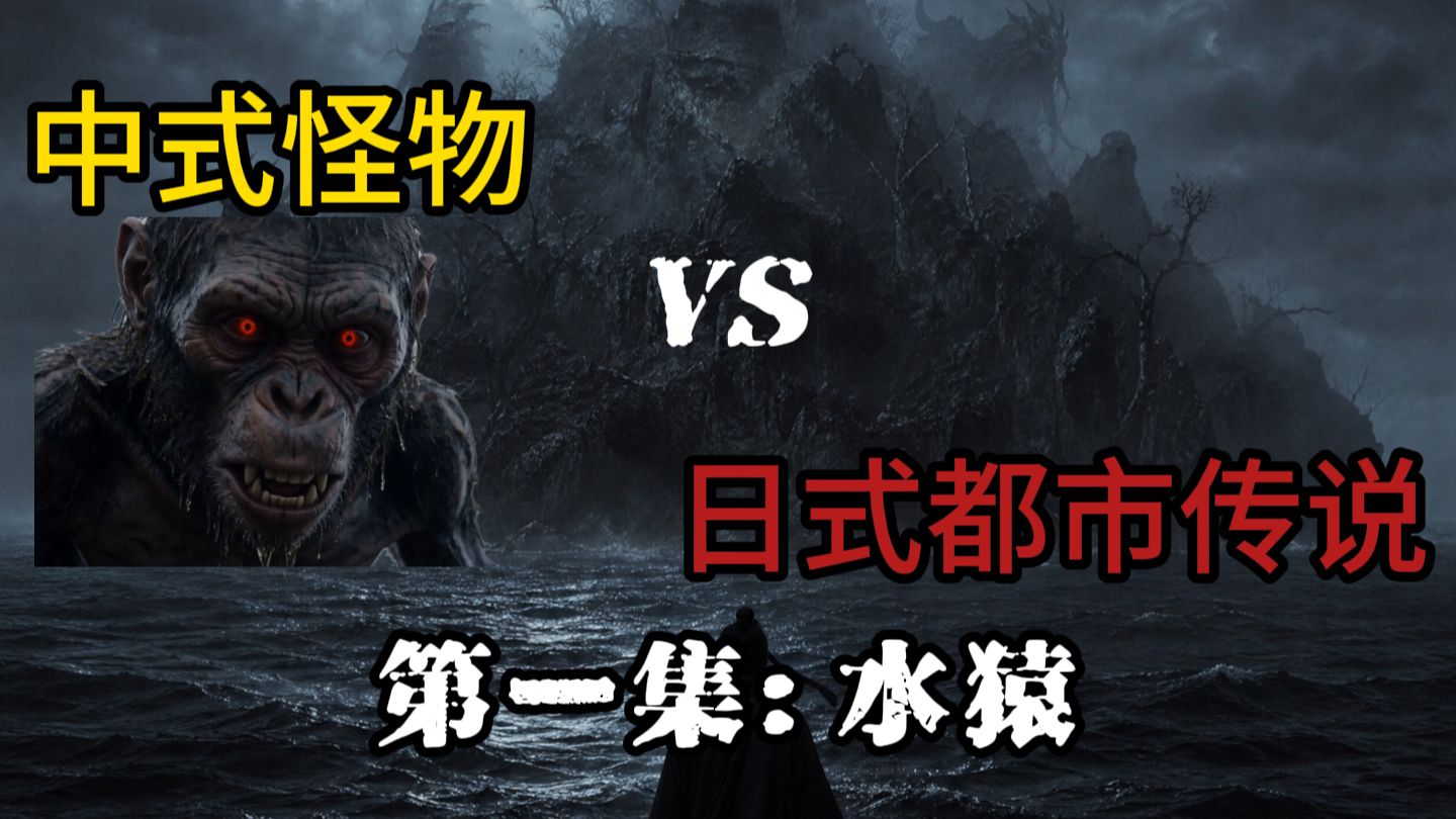 《恶魔の岛》第一集：水猿。当中式怪物来到J岛，和日式都市传说间的对决。