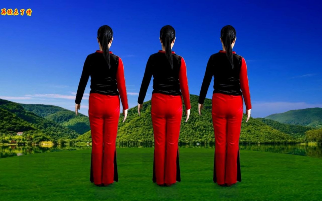 热门伤感情歌《来生再续未了情》弹跳64步，背面演示