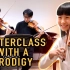 世界顶级小提琴天才Chloe Chua蔡珂宜给双琴侠上课