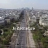《米拉波桥下》法语朗诵，无人机下的空城巴黎