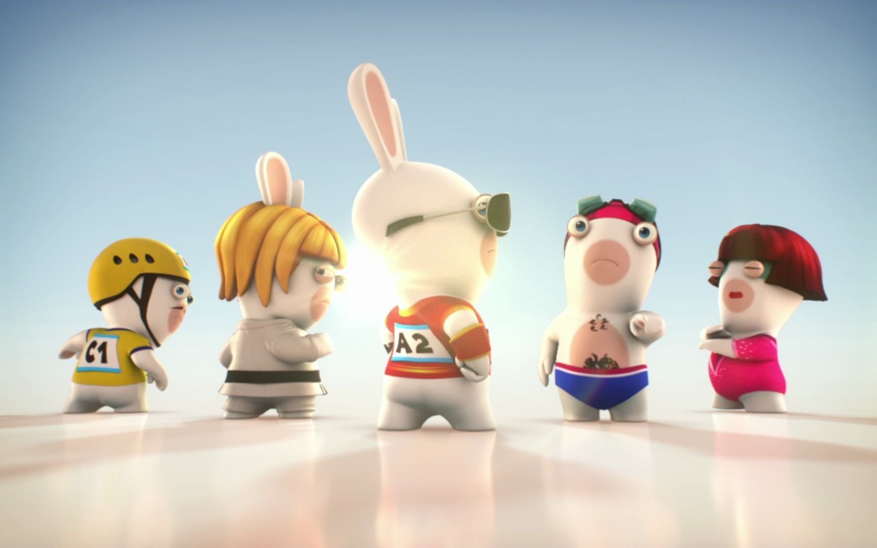 《疯狂兔子：奇遇派对》ChinaJoy预告片，疯狂兔子这次又穿越到了哪里？_哔哩哔哩_bilibili