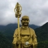九华山地藏菩萨铜像，高99米，耗资15亿，世界最高的露天大佛铜像