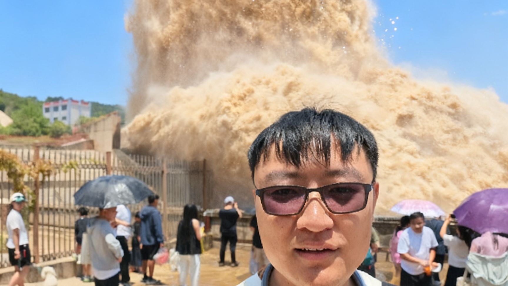 第一次亲眼看黄河小浪底排沙！现场比视频震撼100倍…