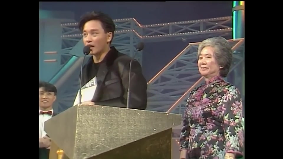 【张国荣】拒绝再玩 - tvb1987年度十大中文金曲颁奖典礼 现场版hd