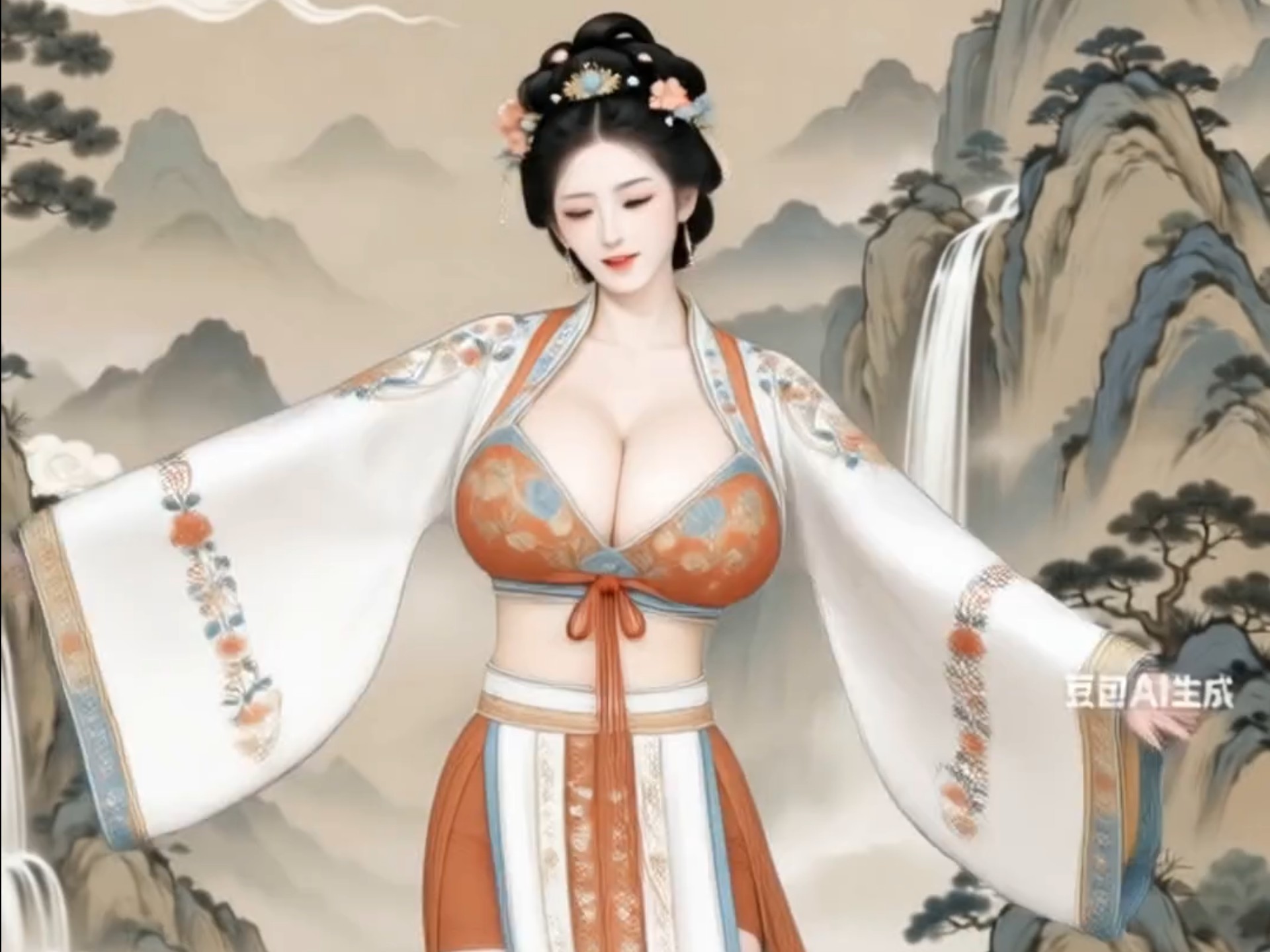 还得是古画美人的古典舞