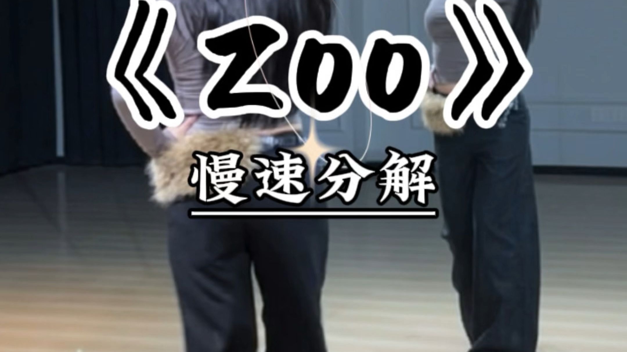 零基础友好版《zoo》慢速跟练教程来咯～