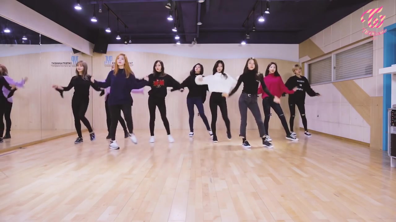 twice'1 to 10'舞蹈练习室版 dance practice video)