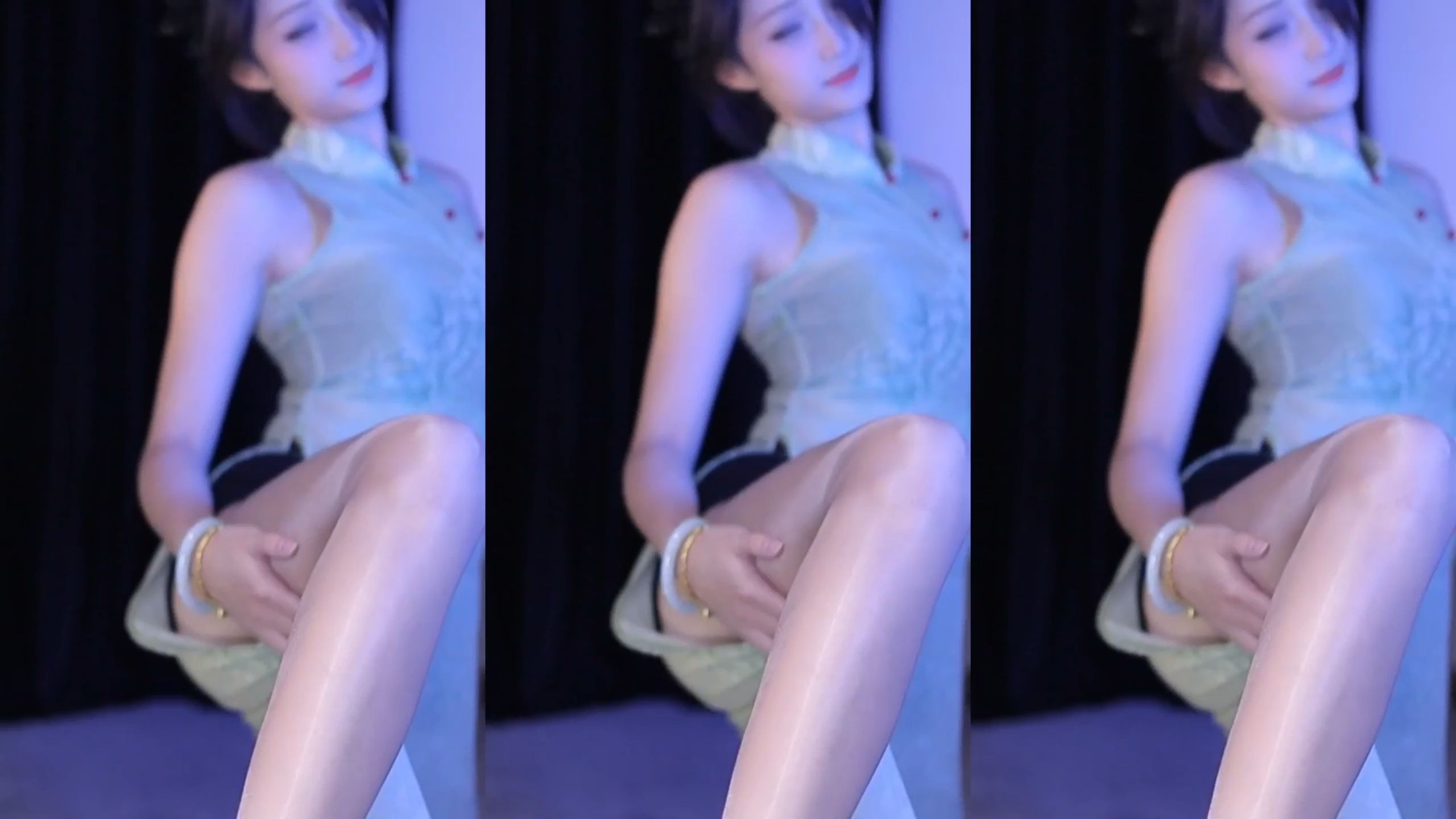 柳青青-HY~妹妹说旗袍很有韵味~