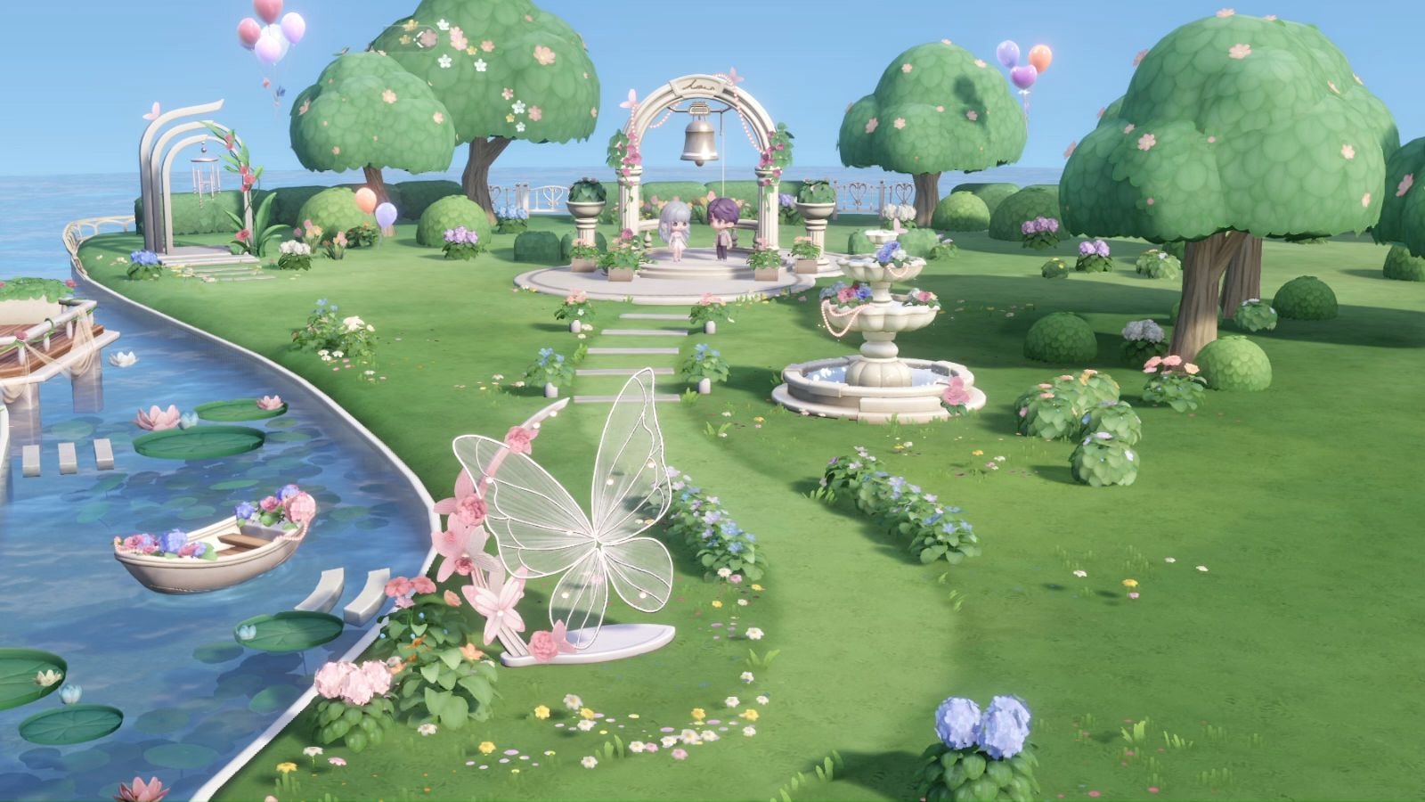 看看横屏版的婚卡配套小活动「心契布景」（有主控注意）