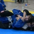 韩国女子巴西柔术道服赛高中组比赛02 感觉技术比国内普通白带组比赛丝滑