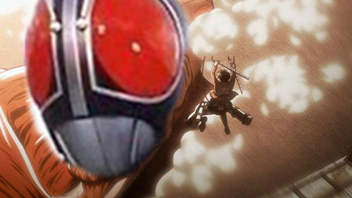 【高同步】进击的巨人x假面骑士black rx