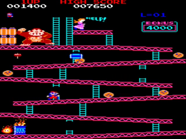 大金刚donkey kong(任天堂1981年街机游戏)