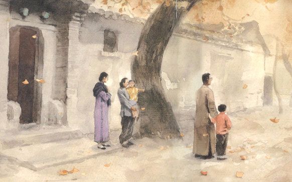 送别歌,也是送给挚友许幻园的歌曲,也曾作为经典电影《城南旧事》的