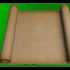 【绿幕素材】羊皮纸动画效果绿屏素材无版权无水印［1080p HD］